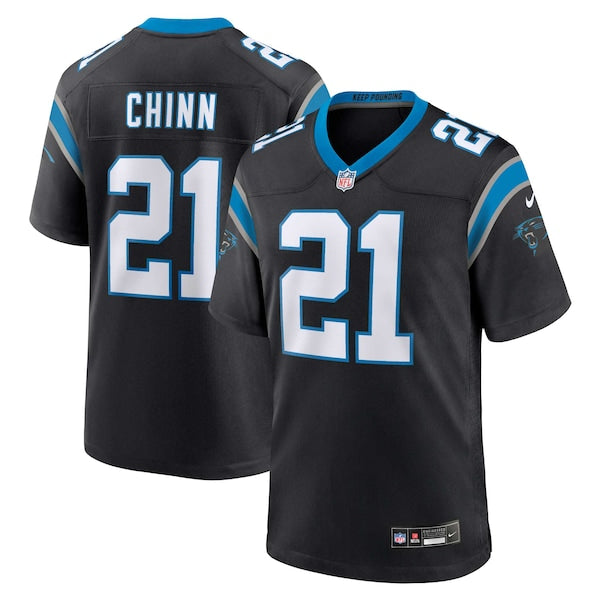 Jeremy Chinn Carolina Panthers Nike Game Jersey - Black/White - Image 4