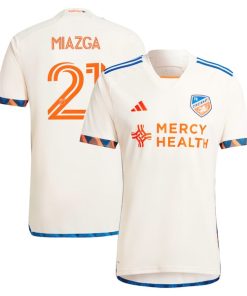 Matt Miazga FC Cincinnati adidas 2024 The Canvas Kit Replica Player Jersey - White