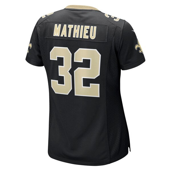 Tyrann Mathieu New Orleans Saints Nike Women's Player Jersey - Black - Image 3