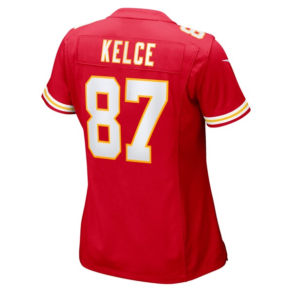 Travis Kelce Kansas City Chiefs Nike Women's Super Bowl LIX Game Jersey - Red - Image 3