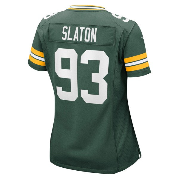 T.J. Slaton Green Bay Packers Nike Women's Game Jersey - Green - Image 3
