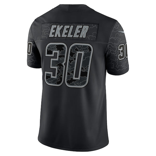 Austin Ekeler Los Angeles Chargers Nike RFLCTV Limited Jersey - Black - Image 6