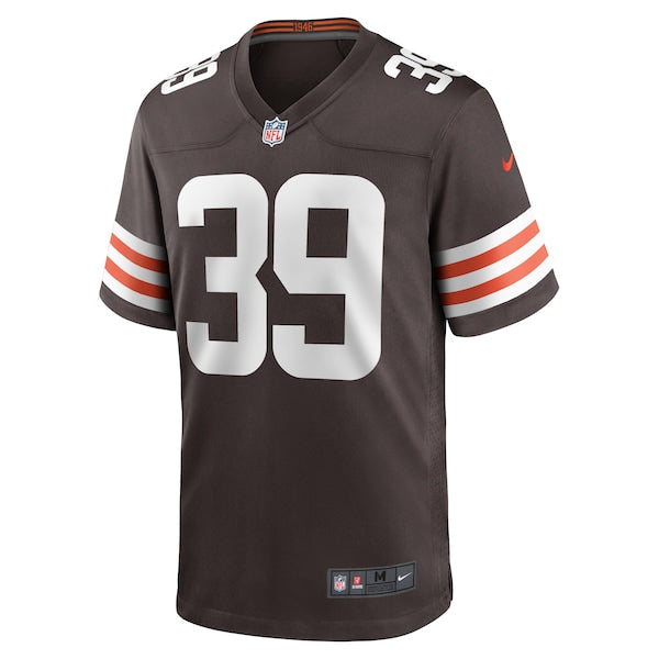 Lucas Havrisik Cleveland Browns Nike Team Game Jersey - Brown - Image 2