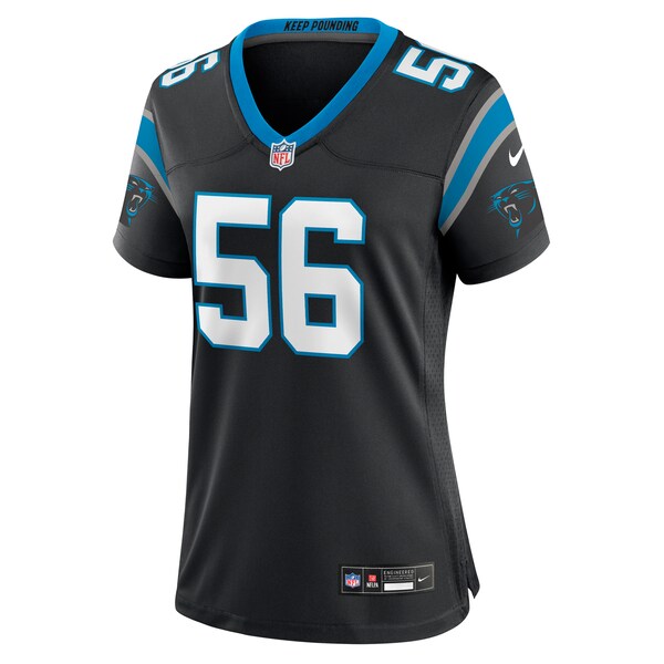 Bradley Bozeman Carolina Panthers Nike Women's Team Game Jersey - Black - Image 2
