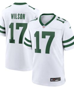 Garrett Wilson New York Jets Nike Legacy Player Game Jersey - White
