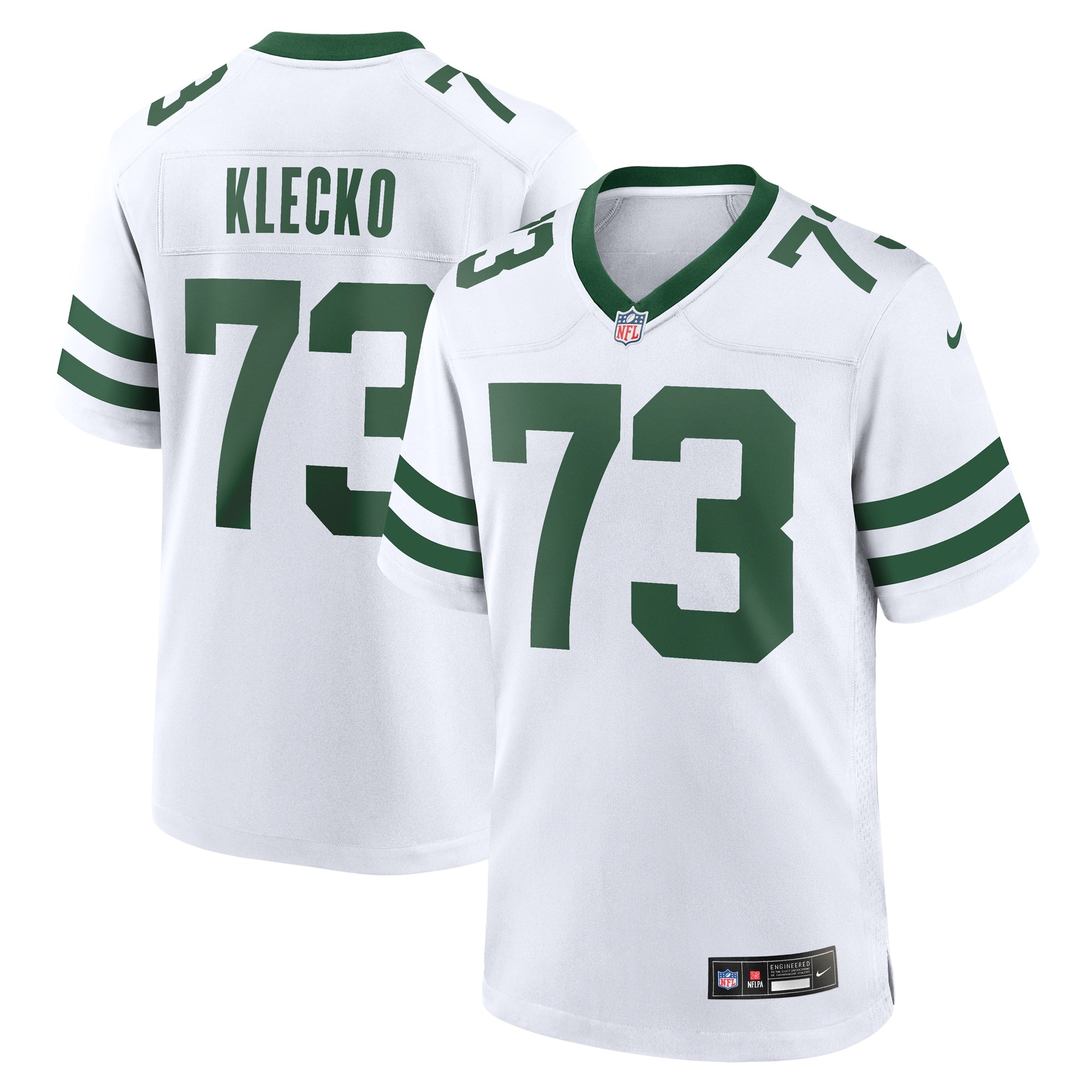 Joe Klecko New York Jets Nike Game Retired Player Jersey - Gotham Green/White - Image 6