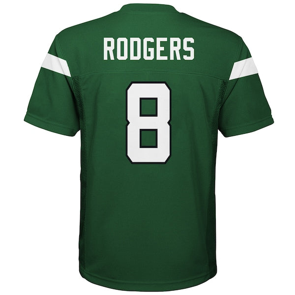Aaron Rodgers New York Jets Preschool Replica Player Jersey - Green - Image 3
