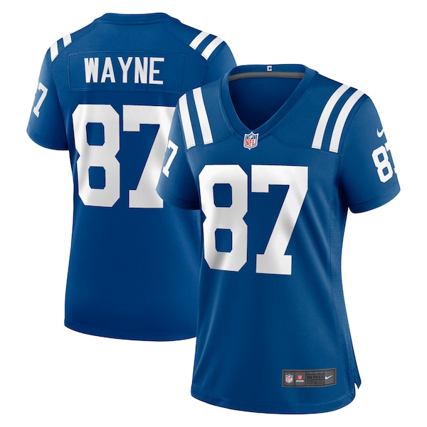 Reggie Wayne Indianapolis Colts Women's Nike Retired Player Game Jersey - Royal/Blue - Image 2