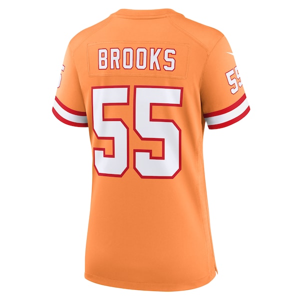 Derrick Brooks Tampa Bay Buccaneers Nike Women's Throwback Game Jersey - Orange - Image 3