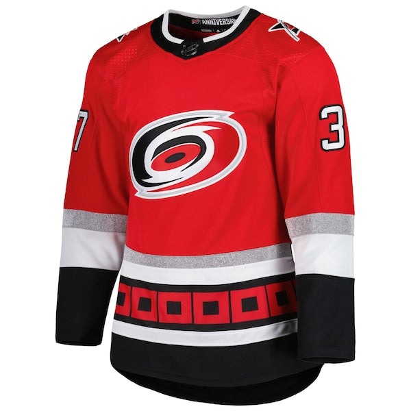 Andrei Svechnikov Carolina Hurricanes adidas Primegreen Authentic Player Jersey - Red/Black - Image 3