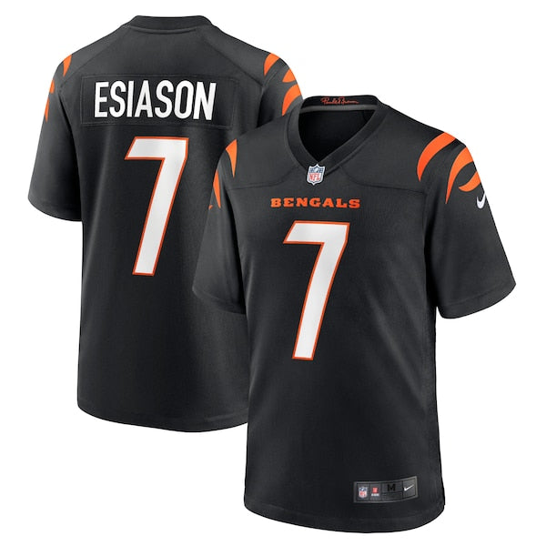 Boomer Esiason Cincinnati Bengals Nike Retired Player Jersey - Black/Orange - Image 2