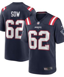Sidy Sow New England Patriots Nike Team Game Jersey -  Navy