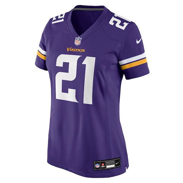 Jeff Okudah Minnesota Vikings Nike Women's Team Game Jersey - Purple - Image 2