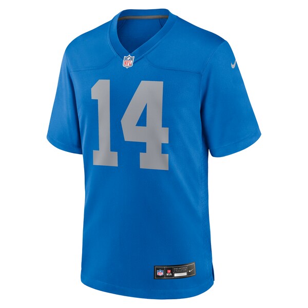 Amon-Ra St. Brown Detroit Lions Nike Alternate Game Jersey - Blue - Image 2