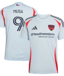 Petar Musa FC Dallas adidas 2025 The Inferno Kit Replica Player Jersey - Light Blue