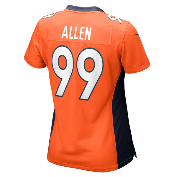 Zach Allen Denver Broncos Nike Women's Game Player Jersey - Orange - Image 3