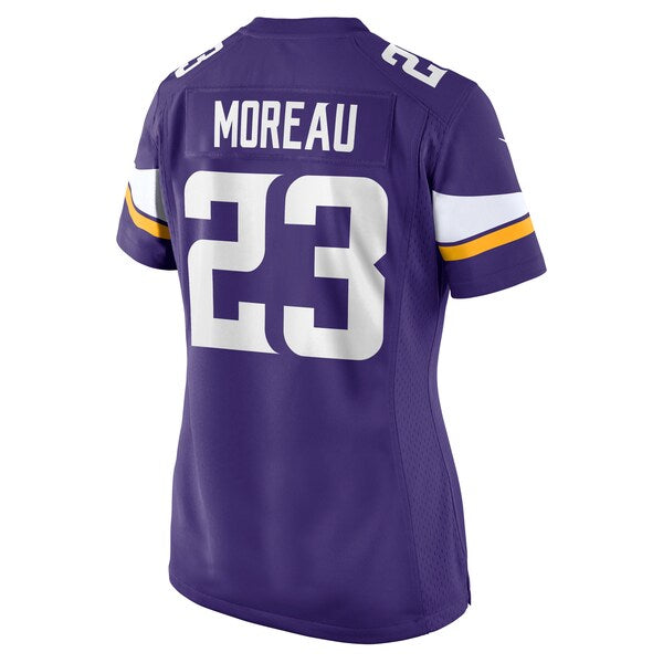 Fabian Moreau Minnesota Vikings Nike Women's Game Jersey - Purple - Image 5