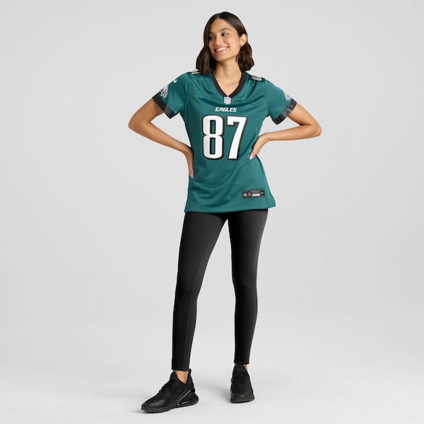 Nick Muse Philadelphia Eagles Nike Women's Team Game Jersey - Midnight Green - Image 5