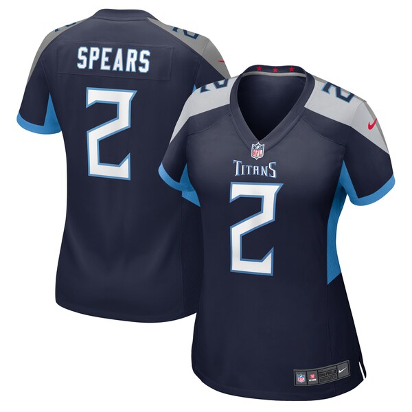Tyjae Spears Tennessee Titans Nike Women's Game Jersey - Navy - Image 2