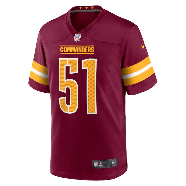David Mayo Washington Commanders Nike Game Player Jersey - Burgundy - Image 2