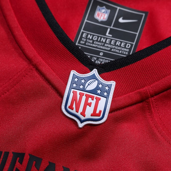 Lavonte David Tampa Bay Buccaneers Nike 50th Season Team Game Jersey - Red/Creamsicle - Image 5