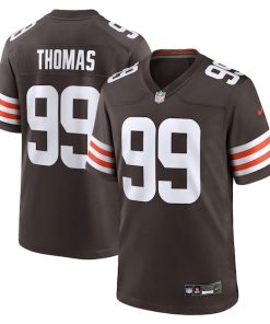 Cameron Thomas Cleveland Browns Nike Team Game Jersey -  Brown
