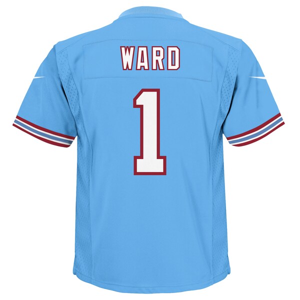 Cameron Ward Tennessee Titans Nike Preschool Alternate 2 Player Game Jersey - Light Blue - Image 3