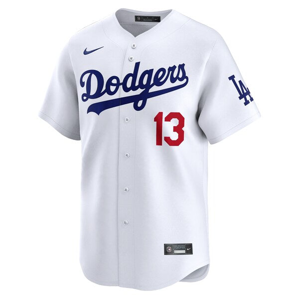 Max Muncy Los Angeles Dodgers Nike Home Limited Player Jersey - White - Image 2