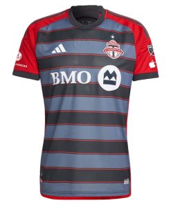 Alternative view of Jonathan Osorio Toronto FC adidas 2024 Club Kit Authentic Player Jersey - Gray