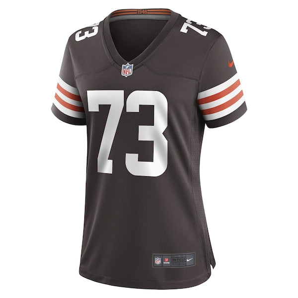 Joe Thomas Cleveland Browns Nike Women's Retired Game Player Jersey - Brown - Image 2