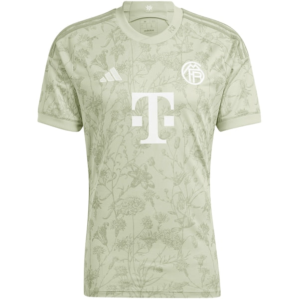 Alphonso Davies Bayern Munich adidas 2023/24 Oktoberfest Replica Player Jersey - Green - Image 2