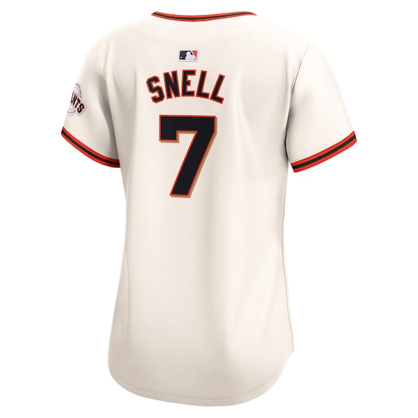 Blake Snell San Francisco Giants Nike Women's Home Limited Jersey - Cream - Image 3