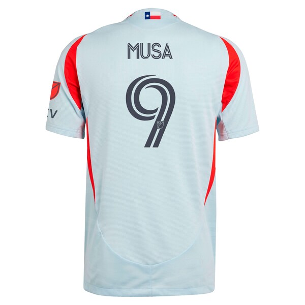 Petar Musa FC Dallas adidas 2025 The Inferno Kit Authentic Player Jersey - Light Blue - Image 3