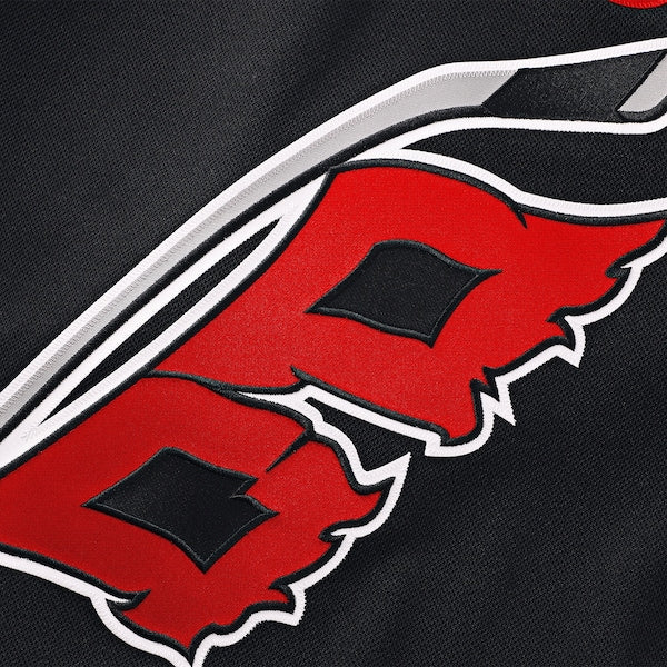 Sebastian Aho Carolina Hurricanes Home Premium Jersey - Black/White/Red - Image 9