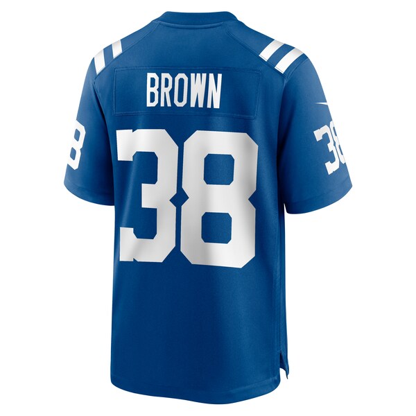 Pharaoh Brown Indianapolis Colts Nike Game Player Jersey - Royal - Image 3