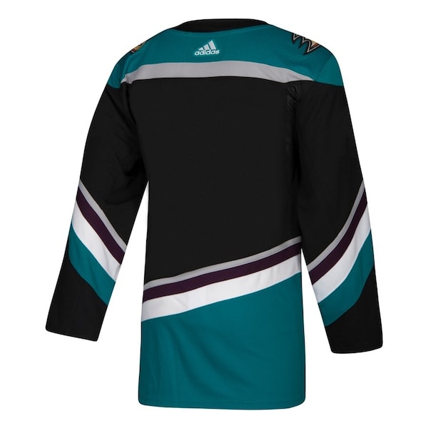 Anaheim Ducks adidas Alternate Authentic Jersey - Black - Image 3