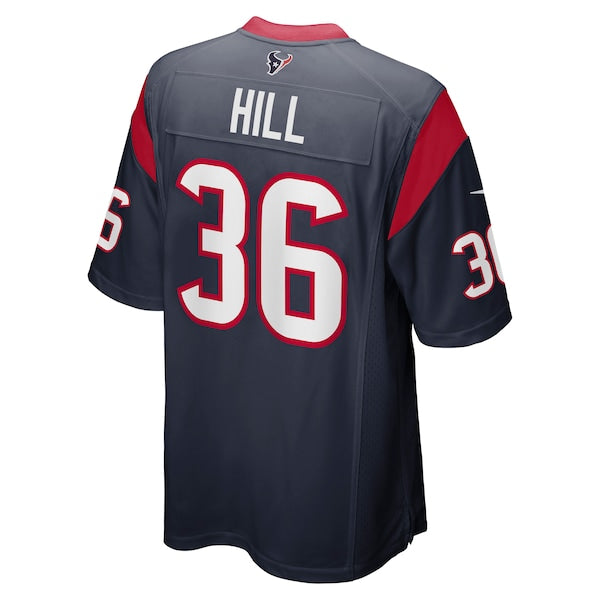 Brandon Hill Houston Texans Nike Team Game Jersey - Navy - Image 3