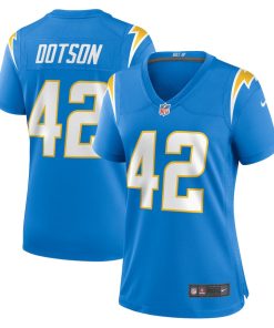 Elijah Dotson Los Angeles Chargers Nike Women's Team Game Jersey -  Powder Blue