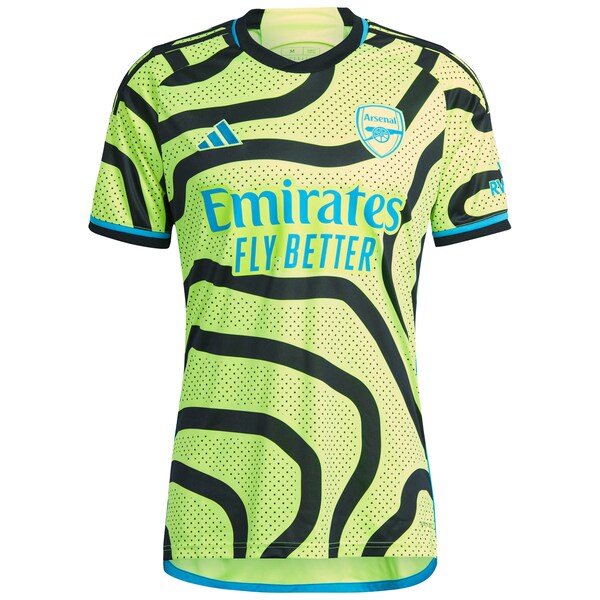 Arsenal adidas 2023/24 Away Replica Jersey - Yellow - Image 2