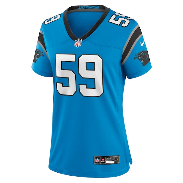 Luke Kuechly Carolina Panthers Nike Women's Retired Player Game Jersey - Blue - Image 2