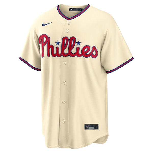 Bryce Harper Philadelphia Phillies Nike Alternate Replica Jersey - Cream - Image 2