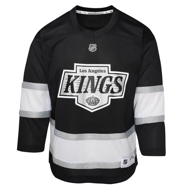 Los Angeles Kings Toddler Home Replica Jersey - Black - Image 2