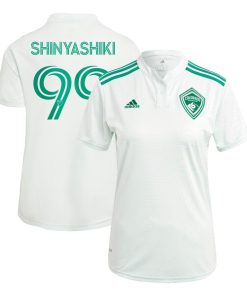 Andre Shinyashiki Colorado Rapids adidas Women's 2021 Class Five Replica Player Jersey - Green