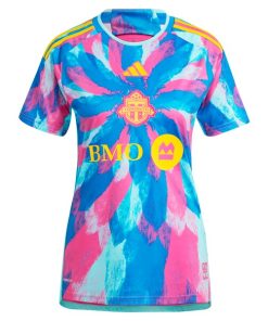 Alternative view of Toronto FC adidas Women's 2024 The Energy Kit Replica Jersey - Pink