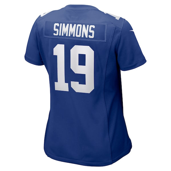 Isaiah Simmons New York Giants Nike Women's Team Game Jersey - Royal - Image 3