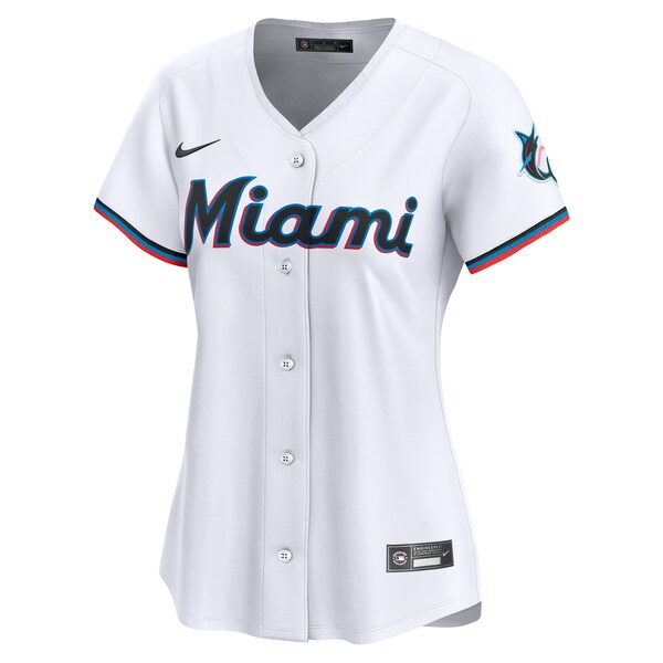 Miami Marlins Nike Women's #1 Mom Home Limited Jersey - White - Image 2