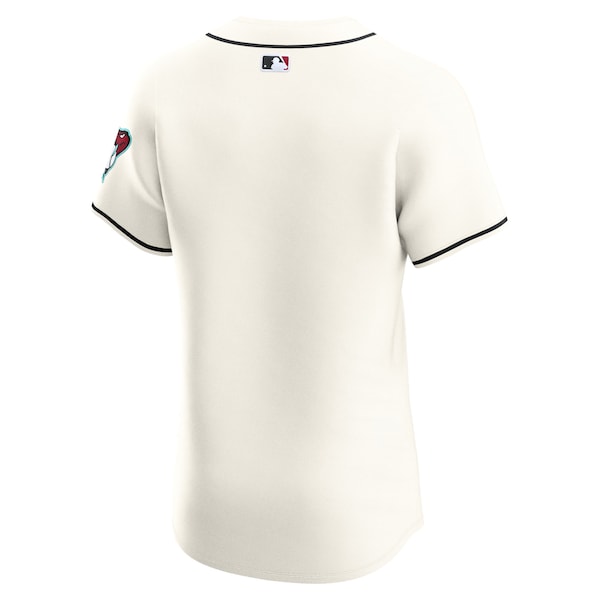 Arizona Diamondbacks Nike Elite Jersey - Cream - Image 3