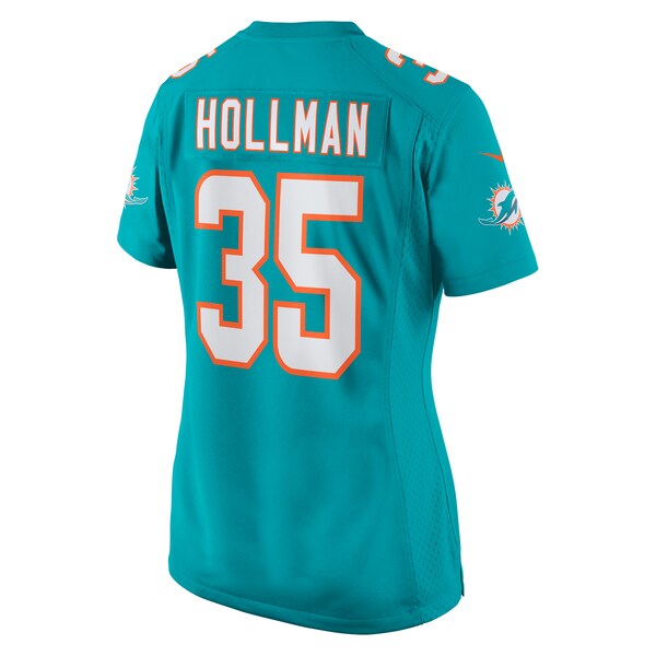Ka'Dar Hollman Miami Dolphins Nike Women's Home Game Player Jersey - Aqua - Image 3