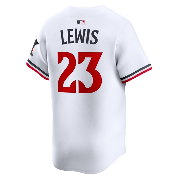 Royce Lewis Minnesota Twins Nike Home Limited Player Jersey - White - Image 3