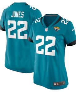 Jarrian Jones Jacksonville Jaguars Nike Women's  Game Jersey -  Teal